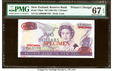 New Zealand Reserve Bank of New Zealand 2 Dollars ND (1981-92) Pick 170pd Printer's Design PMG Superb Gem Unc 67 EPQ. 

HID09801242017

© 2022 Heritag...