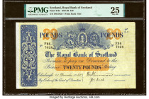 Scotland Royal Bank of Scotland 20 Pounds 1.12.1952 Pick 319c PMG Very Fine 25. Annotations are noted. 

HID09801242017

© 2022 Heritage Auctions | Al...