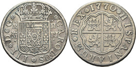 Madrid. 2 reales. 1770. PJ