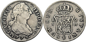 Madrid. 2 reales. 1773. PJ
