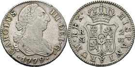 Madrid. 2 reales. 1779. PJ