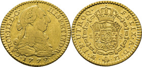 Madrid. 1 escudo. 1772. PJ. Escasa