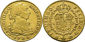 Madrid. 1 escudo. 1784. JD