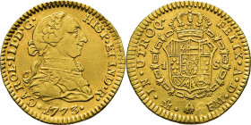 Méjico. 1 escudo. 1773. FM. Atractiva