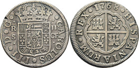 Sevilla. 2 reales. 1768. CF