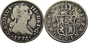 Sevilla. 2 reales. 1775. CF