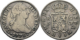 Sevilla. 2 reales. 1778. CF