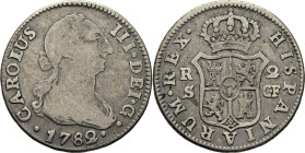 Sevilla. 2 reales. 1782. CF