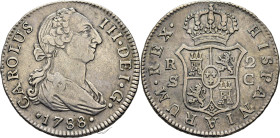 Sevilla. 2 reales. 1788. C. Tono