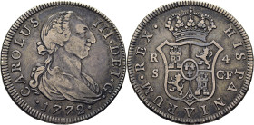 Sevilla. 4 reales. 1772. CF. Atractivo