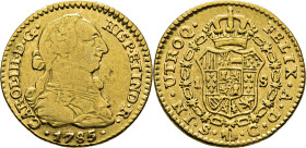 Sevilla. 1 escudo. 1785. C. Buen reverso