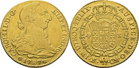 Sevilla. 4 escudos. 1787. CM sobre C