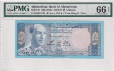 Afghanistan, 20 Afghanis, 1961, UNC, p38
UNC
PMG 66 EPQ
Estimate: USD 75 - 150