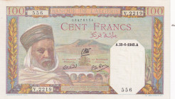 Algeria, 100 Francs, 1945, UNC, p85
UNC
Estimate: USD 100 - 200