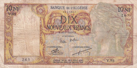 Algeria, 10 Nouveaux Francs, 1959, VF, p119a
VF
There are pinholes and spots.
Estimate: USD 40 - 80