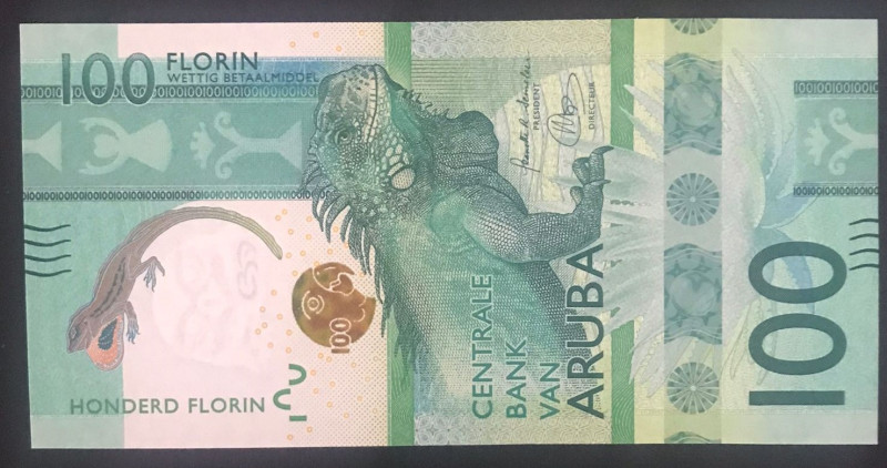 Aruba, 100 Florin, 2019, UNC, p24
UNC
Estimate: USD 100 - 200