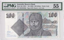 Australia, 100 Dollars, 1992, AUNC, p48d
AUNC
PMG 55
Estimate: USD 100 - 200