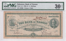 Bahamas, 4 Shillings, 1906/16, VF, pA8
VF
PMG 30
Estimate: USD 1000 - 2000