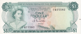 Bahamas, 1 Dollar, 1974, UNC, p35a
UNC
Queen Elizabeth II Portrait
Estimate: USD 40 - 80