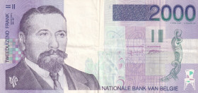 Belgium, 2.000 Francs, 1994/2001, VF, p151
VF
Estimate: USD 30 - 60