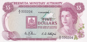Bermuda, 5 Dollars, 1988, UNC, p29d
UNC
Queen Elizabeth II Portrait
Estimate: USD 125 - 250