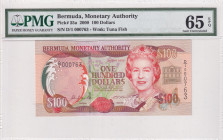 Bermuda, 100 Dollars, 2000, UNC, p55a
UNC
PMG 65 EPQLow Serial Number
Estimate: USD 300 - 600