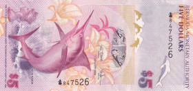 Bermuda, 5 Dollars, 2009, UNC, p58a
UNC
Estimate: USD 20 - 40