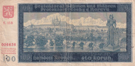 Bohemia and Moravia, 100 Korun, 1940, VF, p7a
VF
Estimate: USD 20 - 40