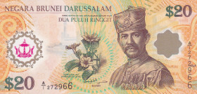Brunei, 20 Ringgit, 2007, UNC, p34a
UNC
Commemorative and Polymer Banknote
Estimate: USD 20 - 40