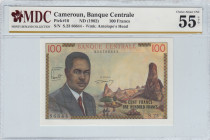 Cameroun, 100 Francs, 1962, AUNC, p10
AUNC
MDC 55 GPQ
Estimate: USD 150 - 300