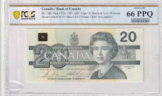 Canada, 20 Dollars, 1991, UNC, p97b
UNC
PCGS 66 PPQQueen Elizabeth II Portrait
Estimate: USD 40 - 80