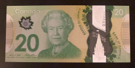 Canada, 20 Dollars, 2012, UNC, p108
UNC
Queen Elizabeth II Portrait, Polymer banknoteLight handling
Estimate: USD 25 - 50