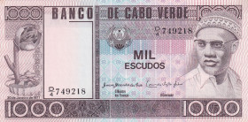 Cape Verde, 1.000 Escudos, 1977, UNC, p56a
UNC
Estimate: USD 25 - 50