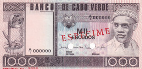 Cape Verde, 1.000 Escudos, 1977, UNC, p56s, SPECIMEN
UNC
Estimate: USD 30 - 60
