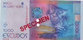 Cape Verde, 1.000 Escudos, 2014, UNC, p73s, SPECIMEN
UNC
Estimate: USD 25 - 50