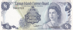 Cayman Islands, 1 Dollar, 1974, UNC, p5b
UNC
Queen Elizabeth II Portrait
Estimate: USD 30 - 60