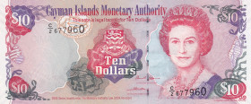 Cayman Islands, 10 Dollars, 2005, UNC, p35a
UNC
Queen Elizabeth II Portrait
Estimate: USD 40 - 80