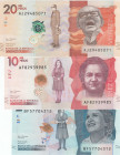 Colombia, 2.000-10.000-20.000 Pesos, 2018/2019, UNC, p458; p460; p461, (Total 3 banknotes)
UNC
Estimate: USD 20 - 40