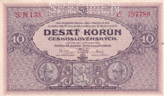 Czechoslovakia, 10 Korun, 1927, UNC, p20s, SPECIMEN
UNC
Estimate: USD 75 - 150