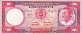Equatorial Guinea, 1.000 Ekuele, 1975, XF(+), p13
XF(+)
Estimate: USD 20 - 40