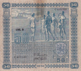 Finland, 50 Markkaa, 1939, FINE, p72a
FINE
There are rips and tape
Estimate: USD 20 - 40