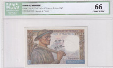 France, 10 Francs, 1943, UNC, p99e
UNC
ICG 66
Estimate: USD 80 - 160