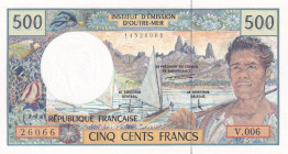 French Pacific Territories, 500 Francs, 1990/2012, UNC, p1c
UNC
Estimate: USD 25 - 50