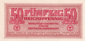 Germany, 50 Reichspfennig, 1942, AUNC, pM35
AUNC
Millitary banknote
Estimate: USD 20 - 40