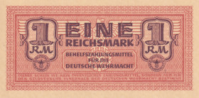 Germany, 1 Reichsmark, 1942, UNC, pM36
UNC
Millitary banknote
Estimate: USD 20 - 40