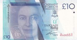 Gibraltar, 10 Pounds, 2010, UNC, p36
UNC
Queen Elizabeth II Portrait
Estimate: USD 25 - 50