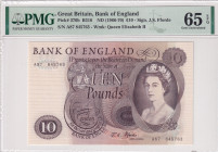 Great Britain, 10 Pounds, 1966/1970, UNC, p376b
UNC
PMG 65 EPQ
Estimate: USD 250 - 500