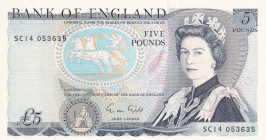 Great Britain, 5 Pounds, 1971/1991, UNC, p378f
UNC
Queen Elizabeth II Portrait
Estimate: USD 25 - 50