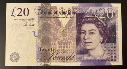 Great Britain, 20 Pounds, 2006, UNC, p392
UNC
Queen Elizabeth II Portrait
Estimate: USD 30 - 60