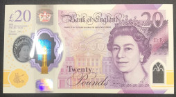 Great Britain, 20 Pounds, 2018, AUNC, p396
AUNC
Queen Elizabeth II Portrait
Estimate: USD 20 - 40